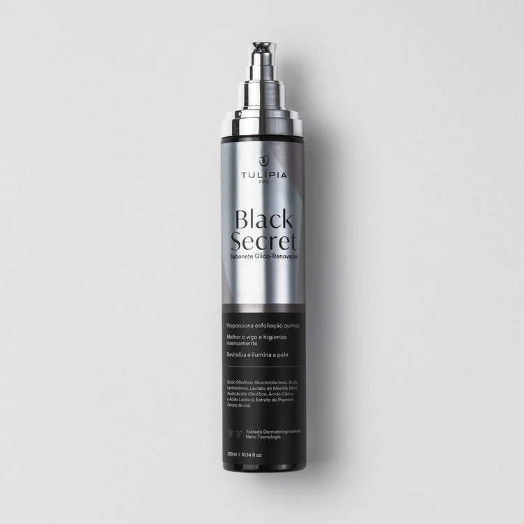 BLACK SECRET SABONETE GLICO-RENOVADOR 300ML