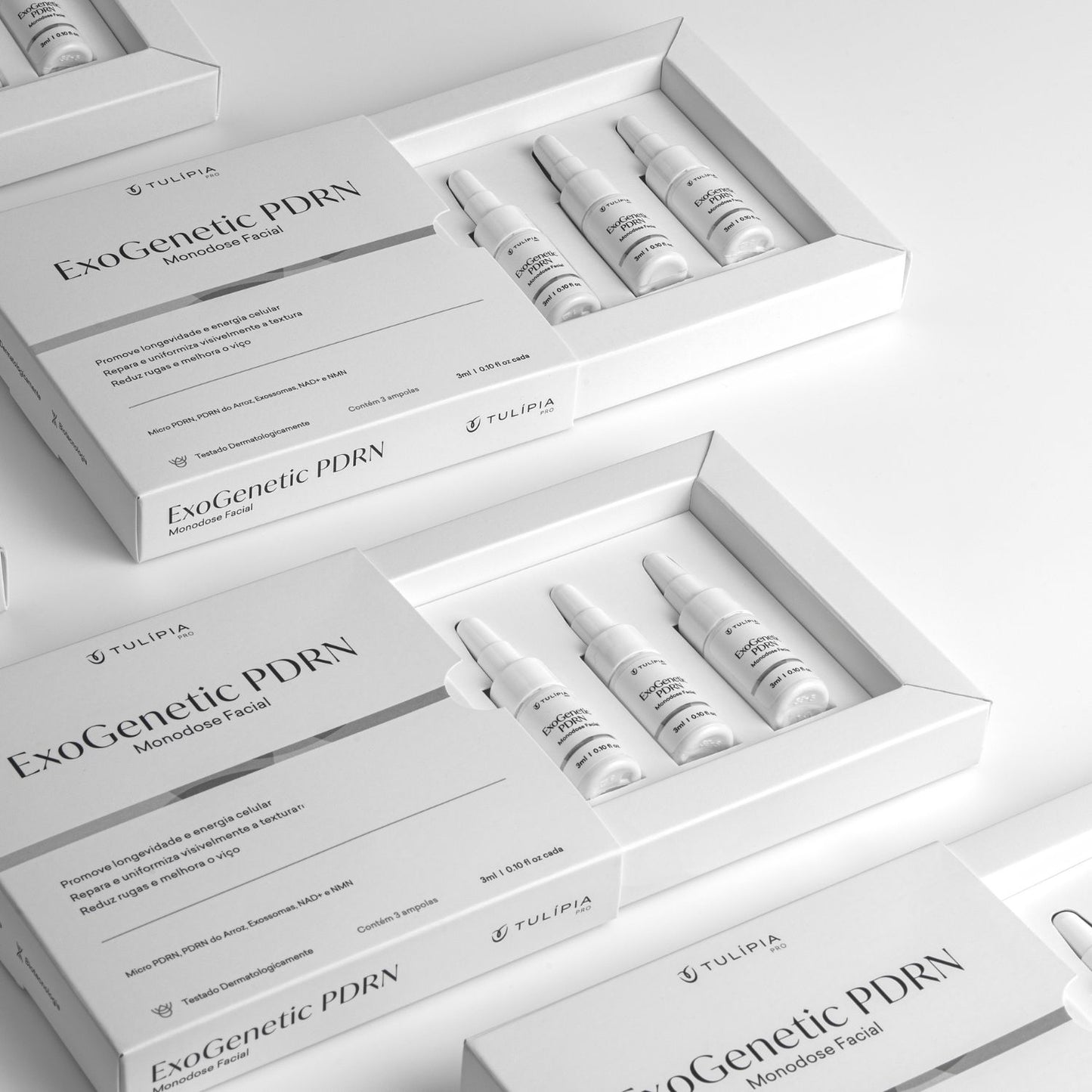 EXOGENETIC PDRN MONODOSE FACIAL 3ML - 3 AMP