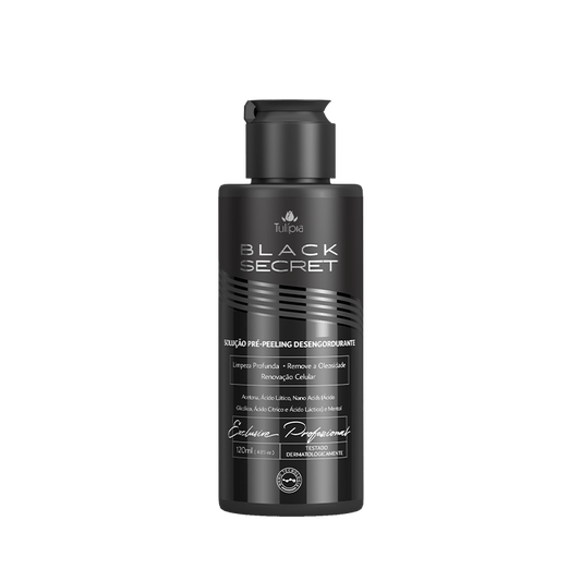 BLACK SECRET SOLUÇÃO PRÉ-PEELING DESENGORDURANTE 120ML