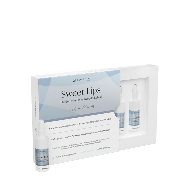 SWEET LIPS FLUIDO LABIAL ULTRACONCENTRADOR 3 AMPOLAS 5 ML