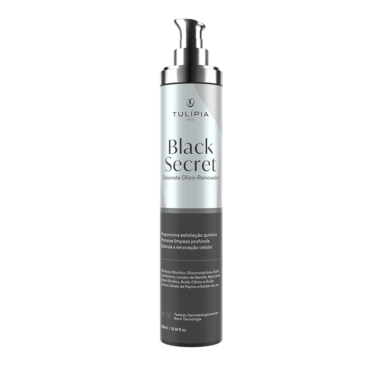 BLACK SECRET SABONETE GLICO-RENOVADOR 300ML